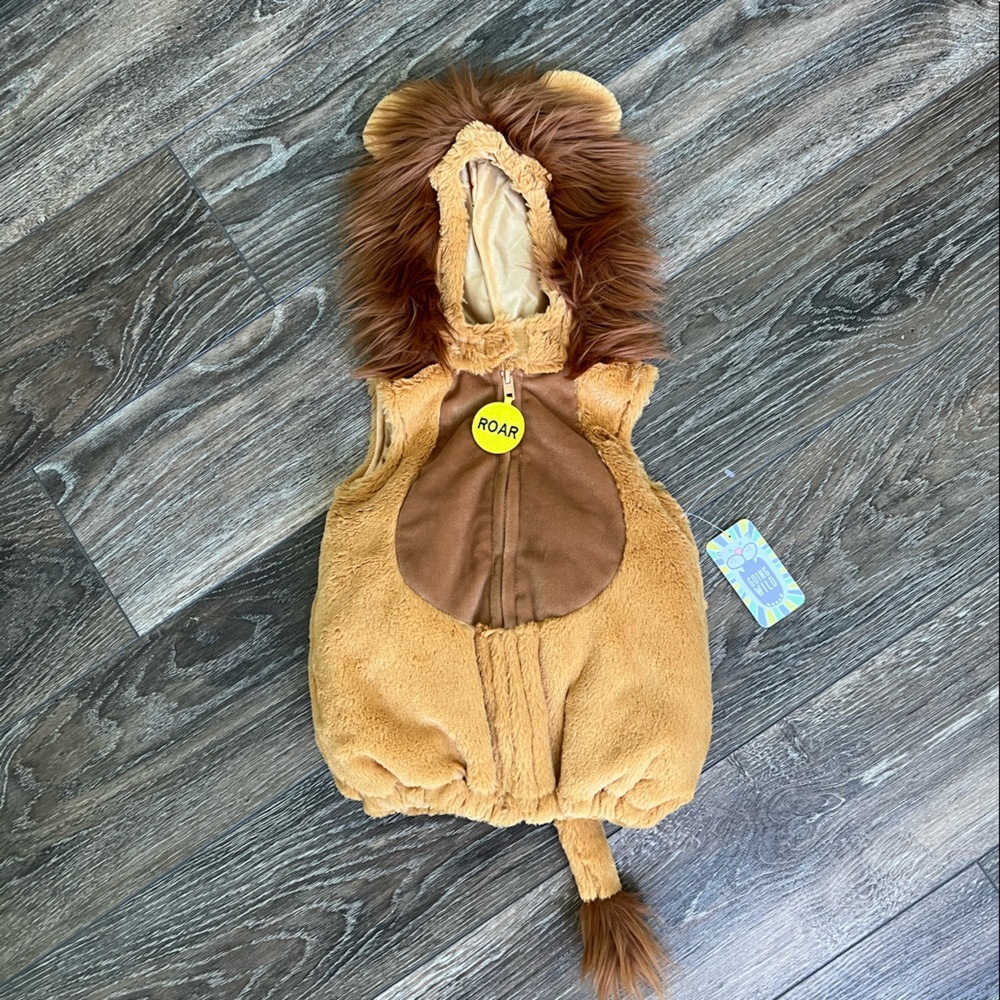 Lion Costume for Kids - Brown